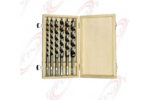 6 Pc 9 Inch Auger Drill Bit Set Wood Drill Bits Woodworking Bits